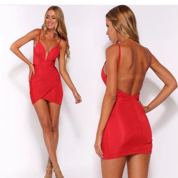 Hello Molly Red Dress - Picture 2 of 11